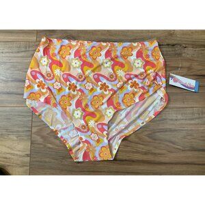 NWT Cheek Boss Psychedelic Style boyshorts  Size: 2XL